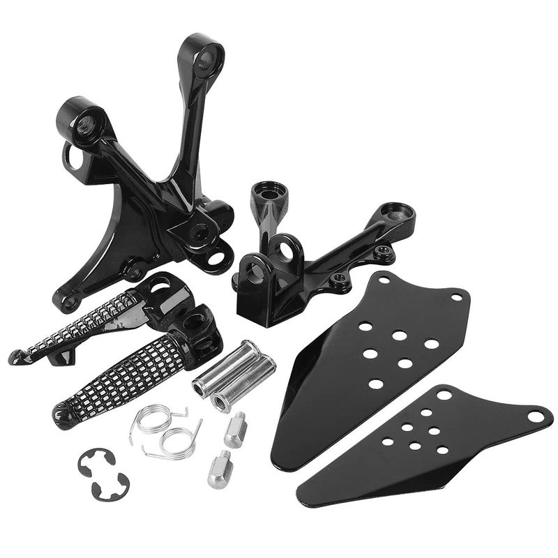 TCMI Front Rider Foot Pegs Bracket For Kawasaki ZX6R ZX-6R 2005 2006 2007 2008 ZX636 2005 2006 - Image 5